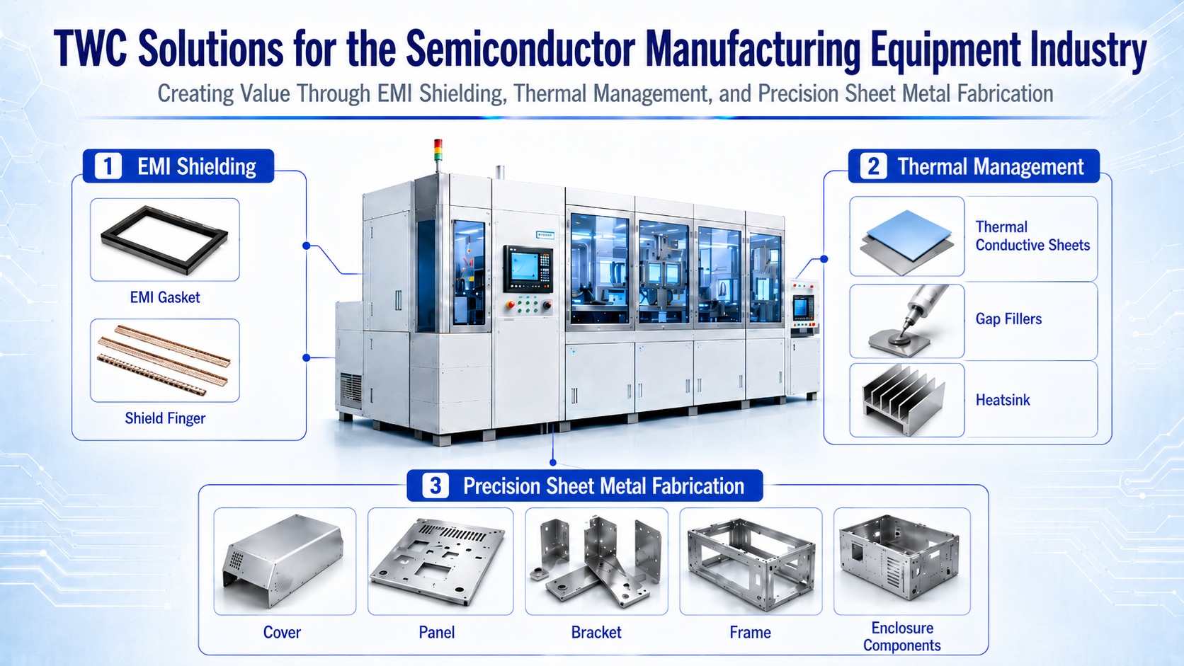 TWC Solutions for the Semiconductor Manufacturing Equipment Industry